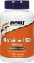 Now Betaine HCL with Pepsin