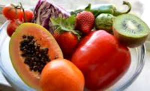 Photo of mango, tomato, cabbage, kiwi and other fruit and veg