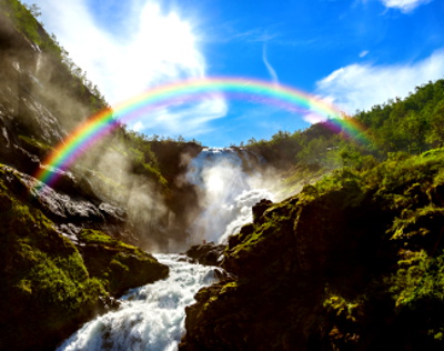 Waterfalls have more abundant negative ions